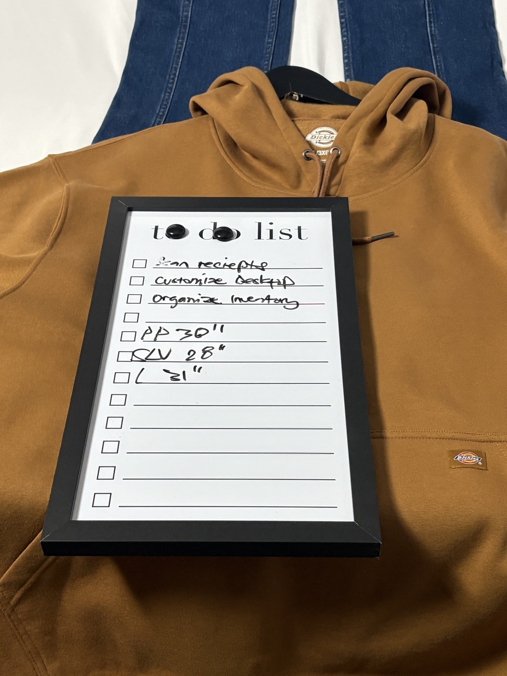 Dickies Men's Pullover Fleece Hoodie Brown Size 3XL Big & Tall Workwear NWT - Picture 9 of 9